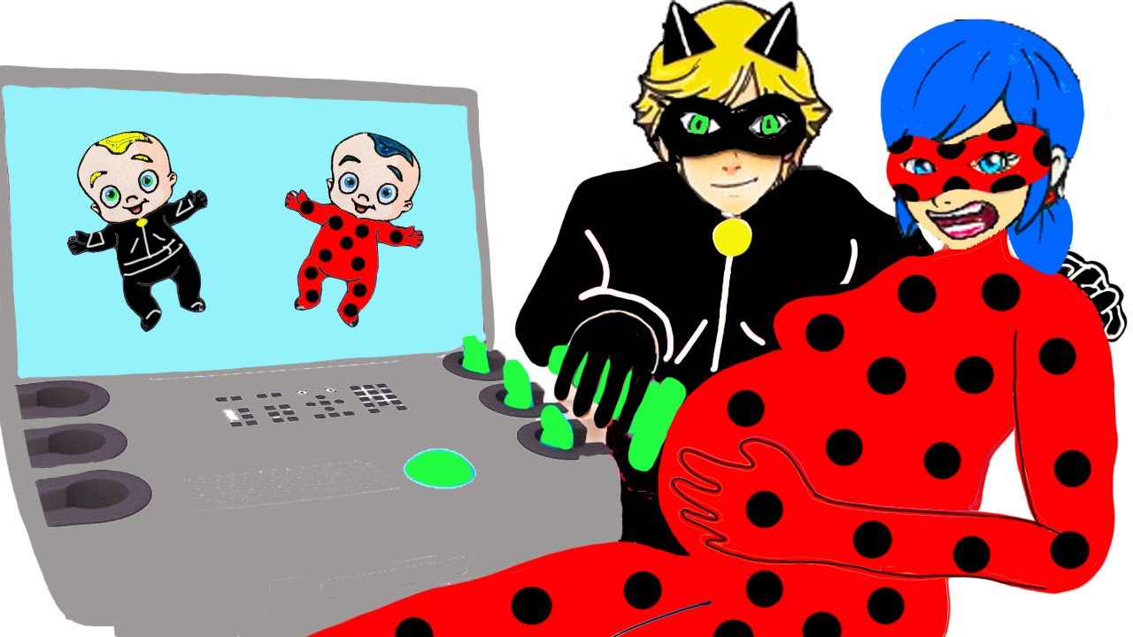 Miraculous Ladybug - Poor Pregnant Costumes Transformations