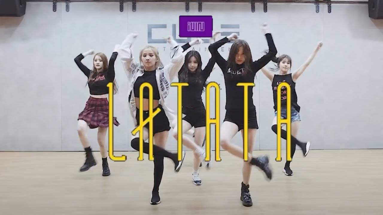 [Mirror](Hook)G-IDLE - LATATA Dance Practice