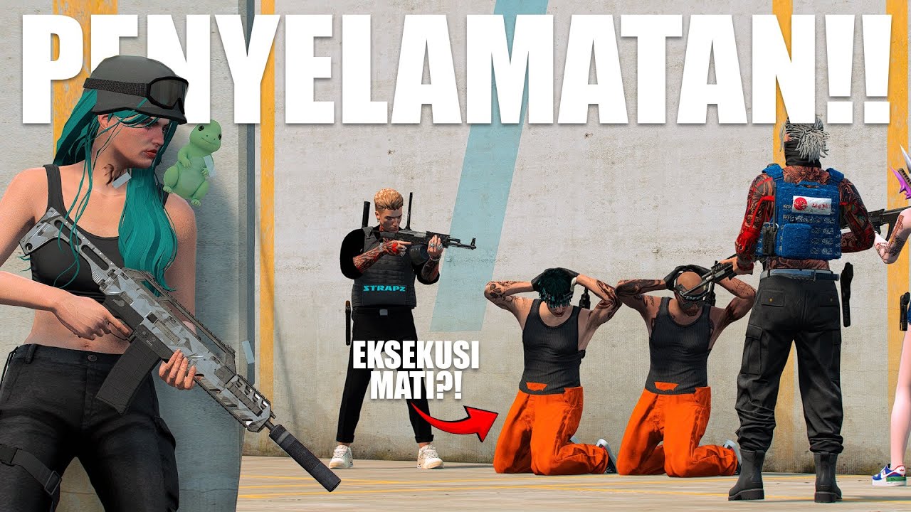 MISI GILA!!! AKU DAN DOBRAK MENYELAMATKAN BABEHKUI!!! | GTA V ROLEPLAY