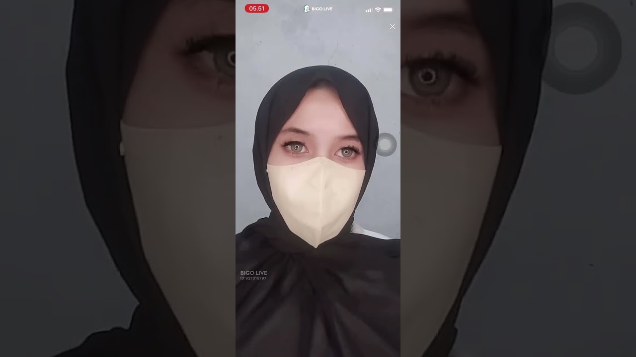 Miss hijab menghalu kacau | Sexy Bigo Live