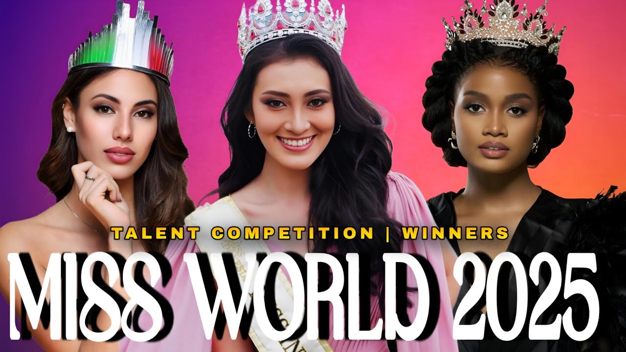 Miss World Talent Show 2025 | Top 3 Revealed: Indonesia, Cameroon, Italy Shine in Telangana!