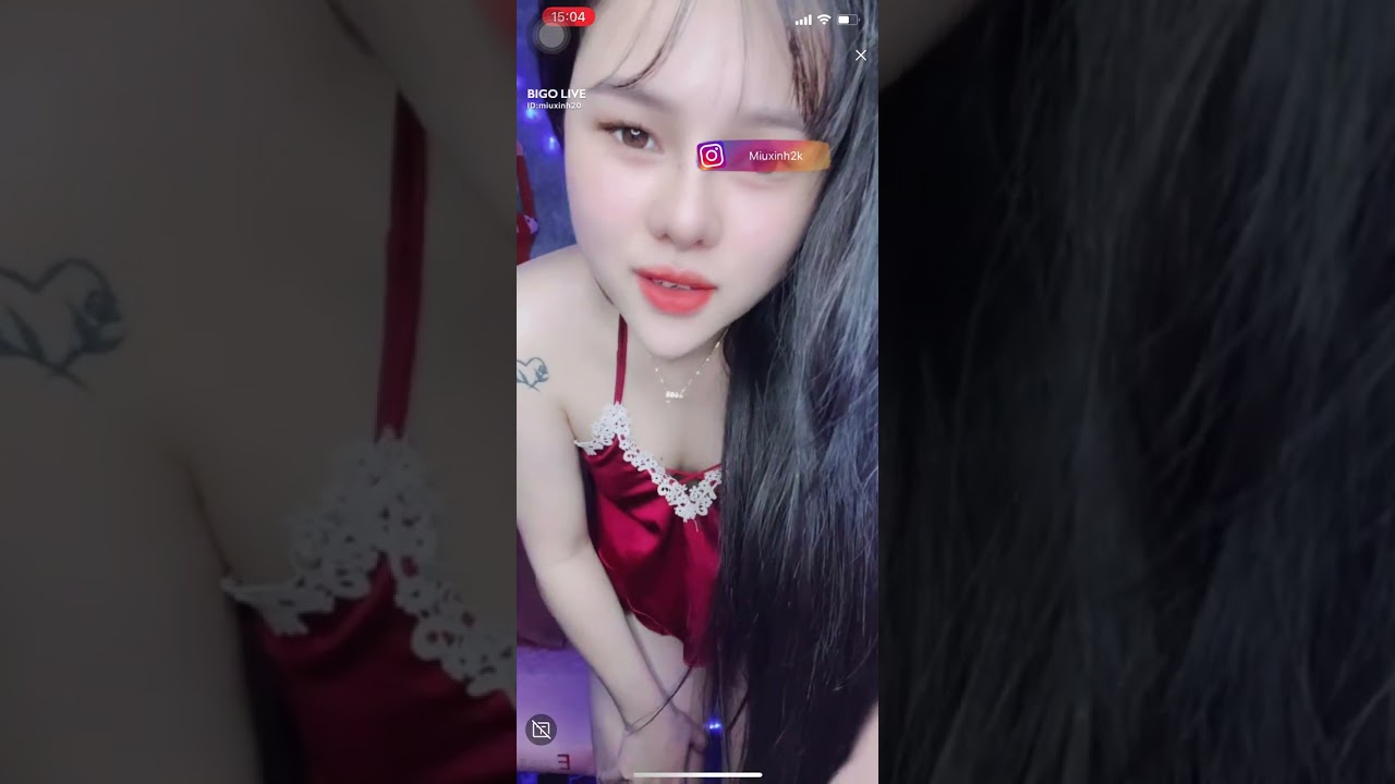 Miuxinh bigo hở khe