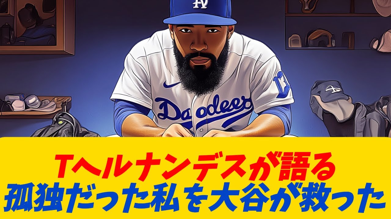 【MLB】テオスカー・ヘルナンデスが語る友情秘話—大谷翔平との信頼の絆丨メジャーリーグ