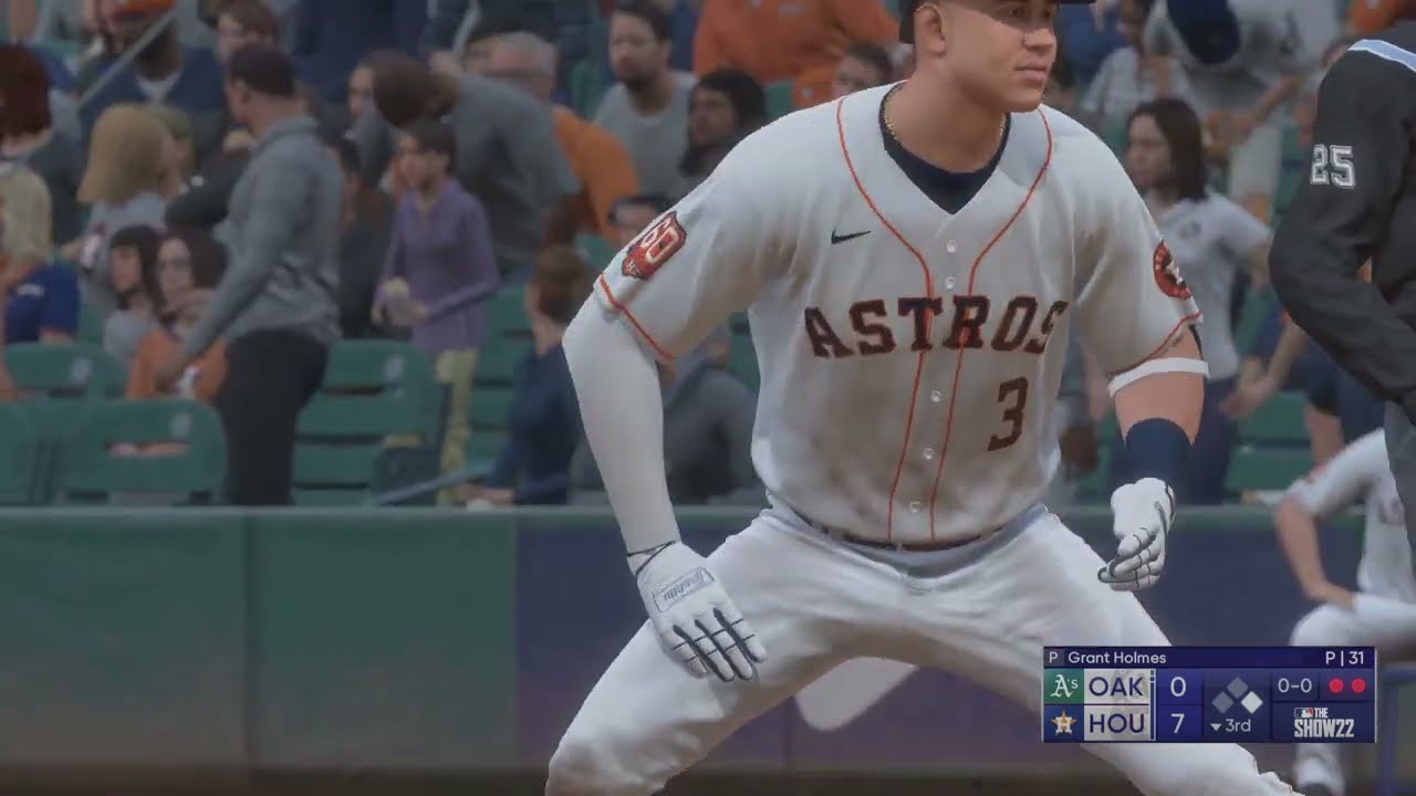 MLB The Show 22　アストロズvsアスレチックス
