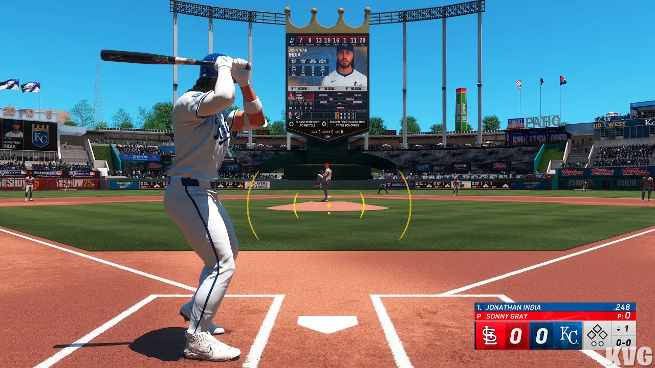 MLB The Show 25 - St. Louis Cardinals vs Kansas City Royals - Gameplay (PS5 UHD) [4K60FPS]