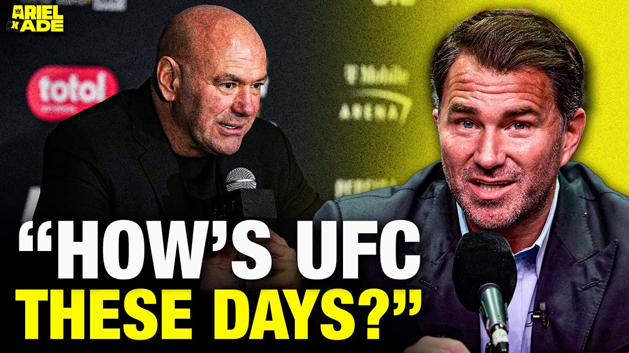 MMA Recession? Eddie Hearn Jabs UFC's Lack of SUPERSTARS