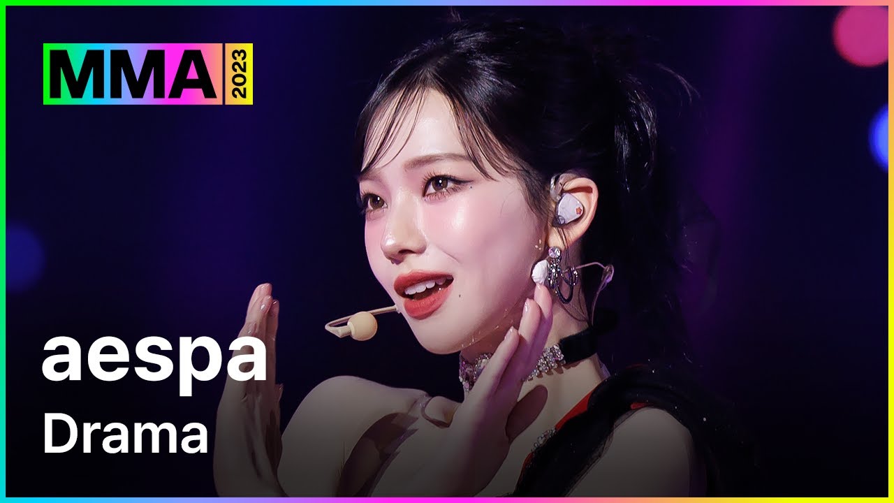 [MMA2023ㅣ축하공연] aespa - Dramaㅣ#aespa#MMA2023 #MMA #melon #멜론뮤직어워드
