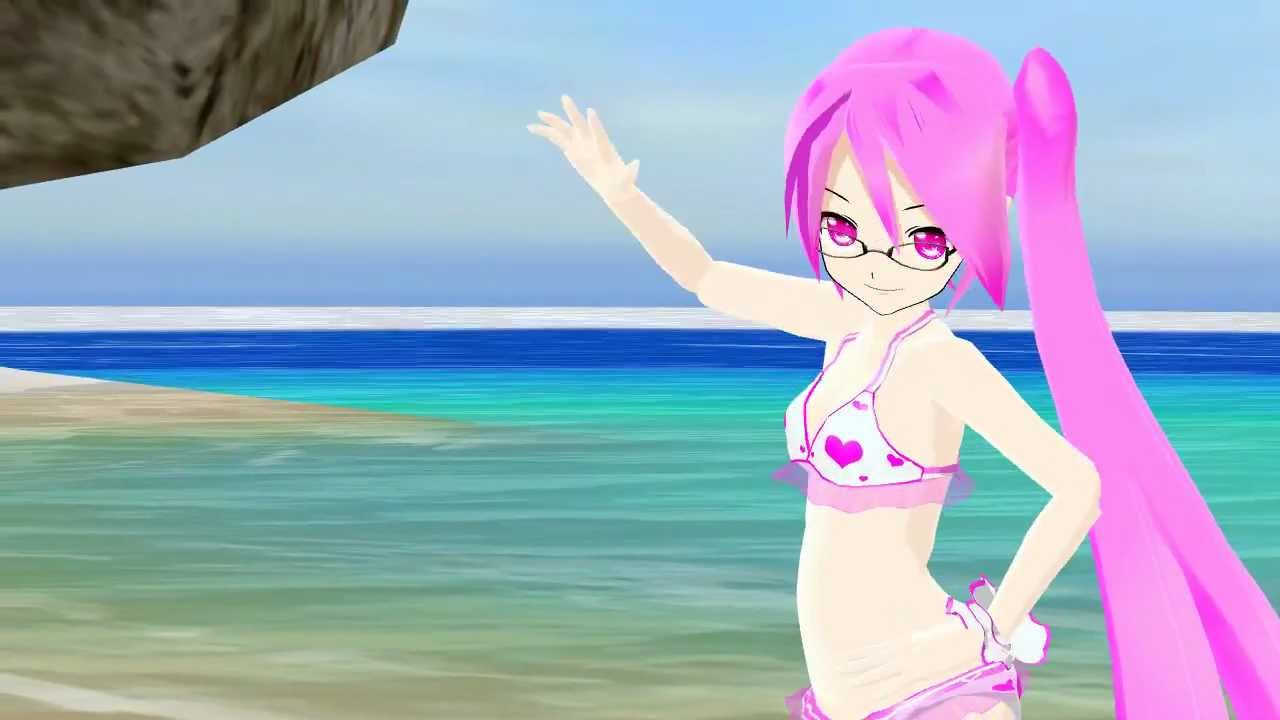 MMD Cyber sweet Cutie Nini DL (Yellow)