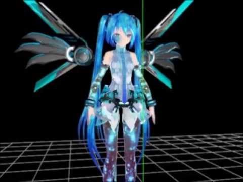 MMD Giantess - Cyber Miku