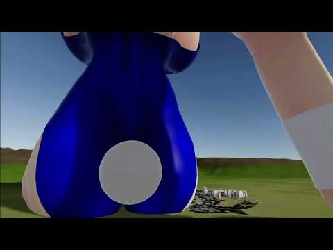 MMD Giantess Bunny Miku Growth - Part 25