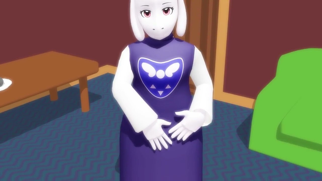 (MMD) Toriel Farts