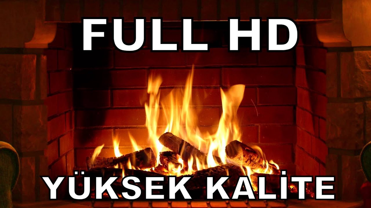 ŞÖMİNE ATEŞİ REKLAMSIZ 10 SAAT / fireplace fire  ad-free 10 hours  / موقد النار / Kaminfeuer /