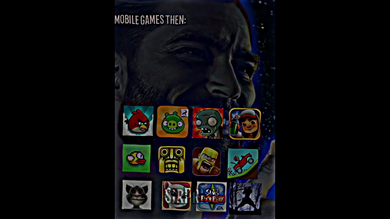 Mobile Games Now vs Then