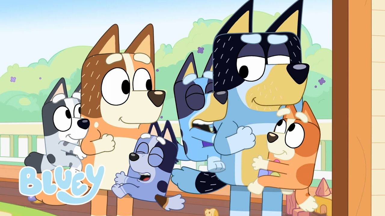 Mochileros azules | Mochileros | Bluey Español Canal Oficial