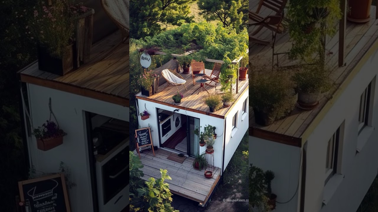 Modern Off Grid House for Sustainable Home Living #homeinspiration #offgridliving #offgridhouse