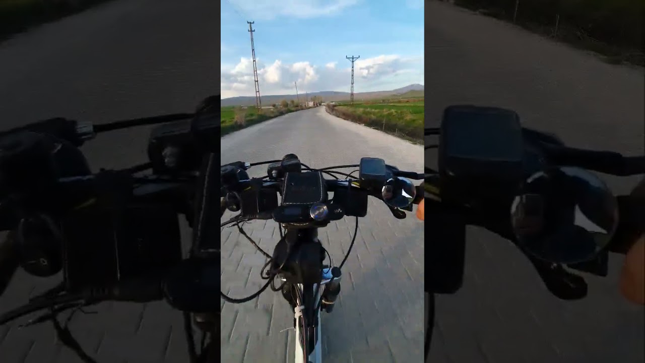 modifiyeli bisikletim salkano nova  hız göstergeli uzun kısa farlı #car #bisiklet