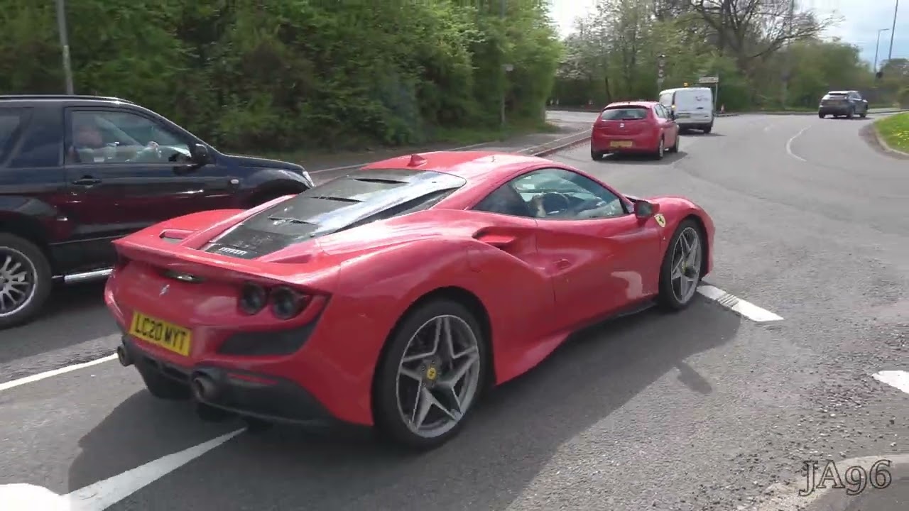 Mohamed Salah Driving his £200,000 Ferrari F8 Tributo!