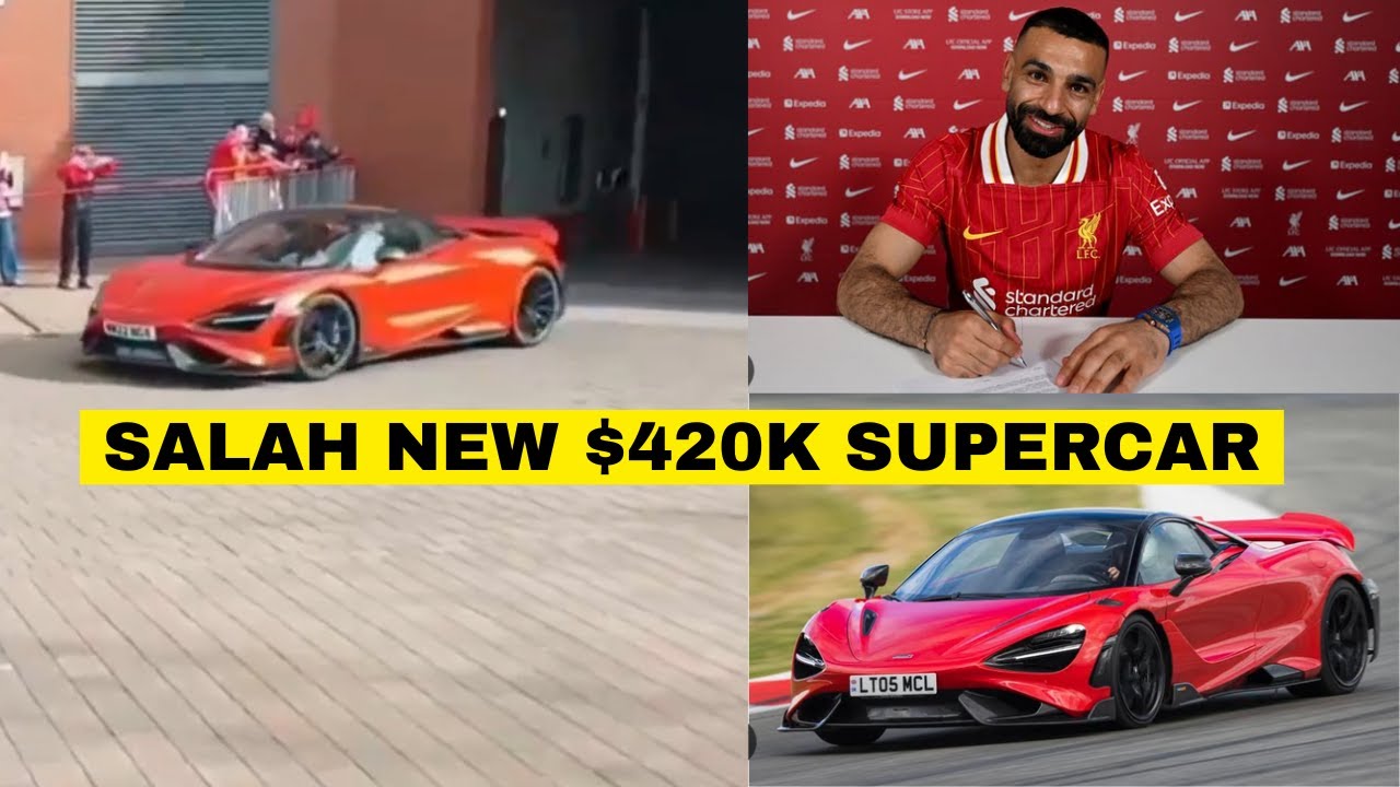 Mohamed Salah NEW $420K+ McLaren 765LT Spider To Celebrate Contract Extension
