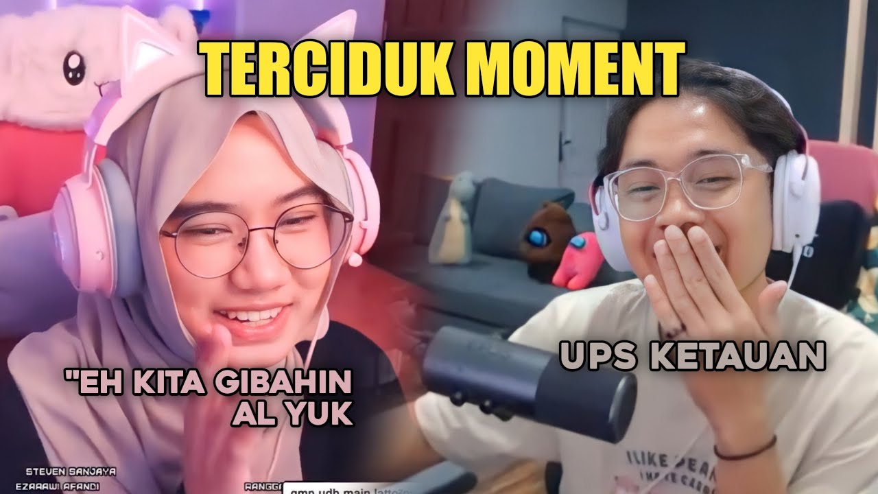 Moment Dinda terciduk gibahin Bang Al - 【Naplive & Rin Moka Clip】