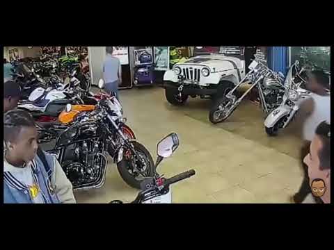 Momento del asesinato de X X TENTACIÓN captado por la cámara de vigilancia ya mostrado