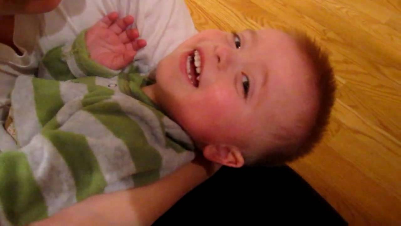 Mommy Blowing on Dylan's Belly