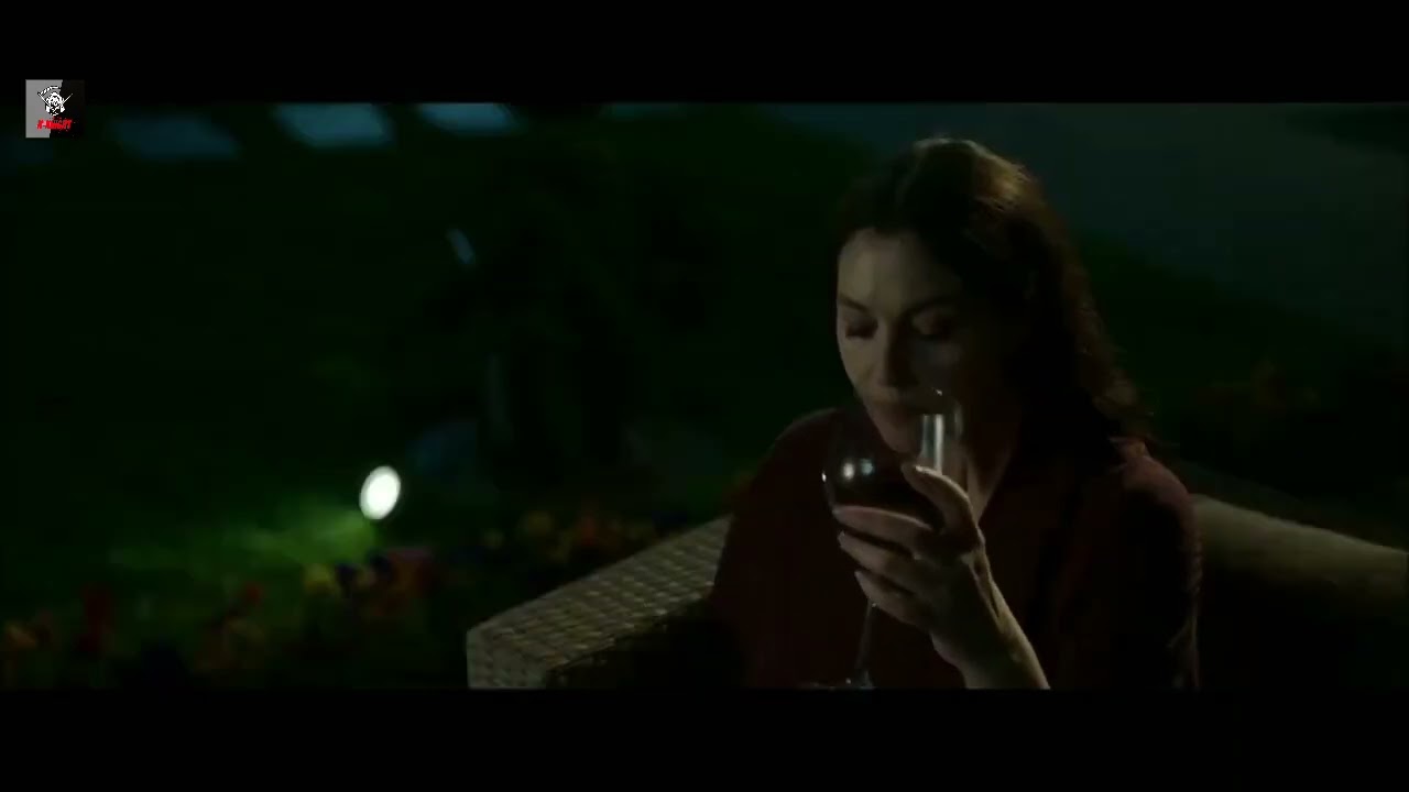 Monica Bellucci throat slice