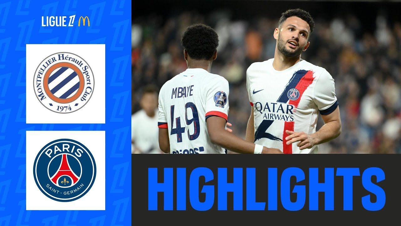 MONTPELLIER HÉRAULT SC - PARIS SAINT-GERMAIN (1-4) - Week 33 - Ligue 1 McDonald's 24/25