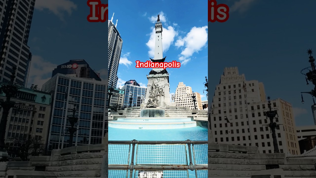 Monument Circle Indianapolis #shorts #youtubeshorts #viral
