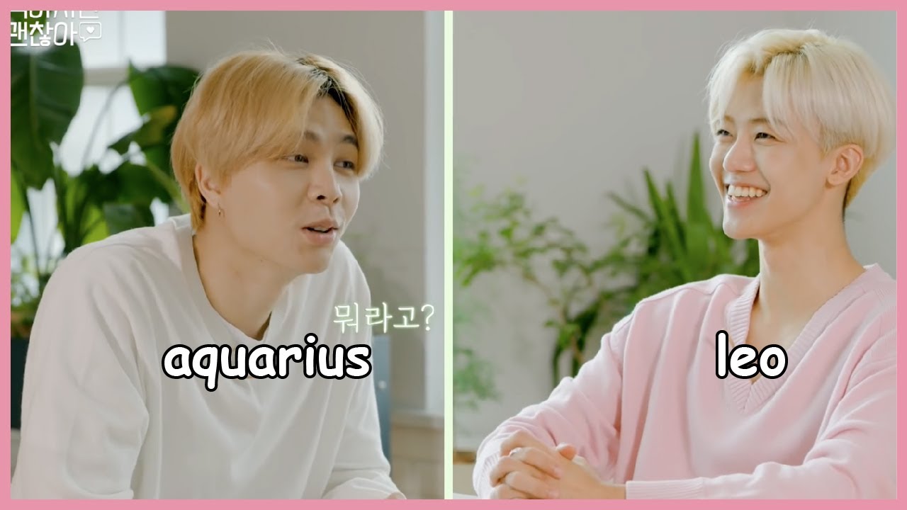more & more kpop idols acting like their zodiac signs
