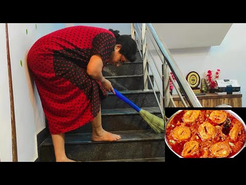 MORNING HOUSE CLEANING TASK!! /SOYA CHAAP RECIPE/RESTAURANT STYLE SOYA CHAAP MASALA/CLEANING VLOG