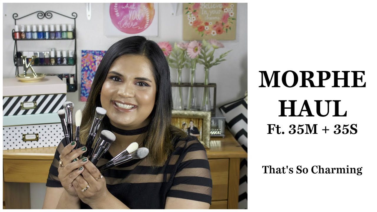 Morphe Haul Ft. 35M+35S | That's So Charming