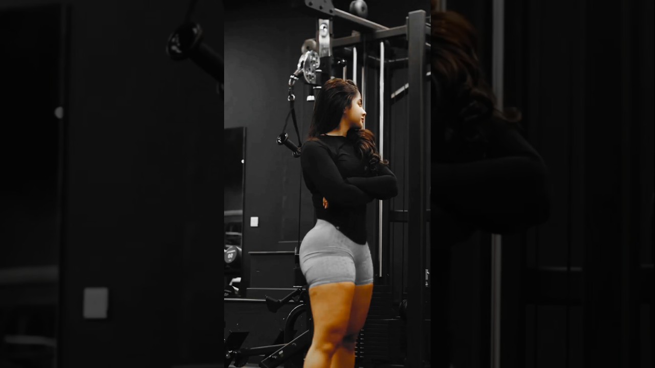 Most Attractive Asian Fitness Model 🔥🍓🍓 #fitness #model #crossfit #gymlover #legsday #glutes #asian