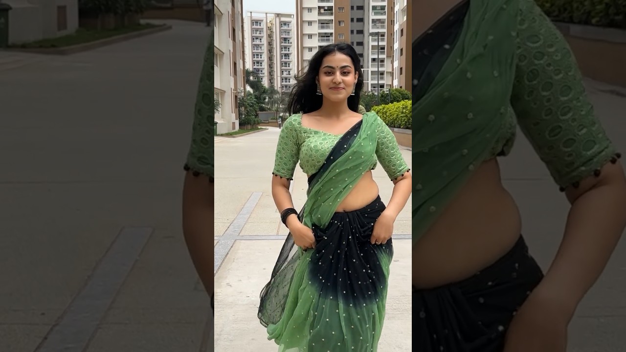 Most beautiful Indian woman dancing in saree🥰🥰 #sareedanceperformance