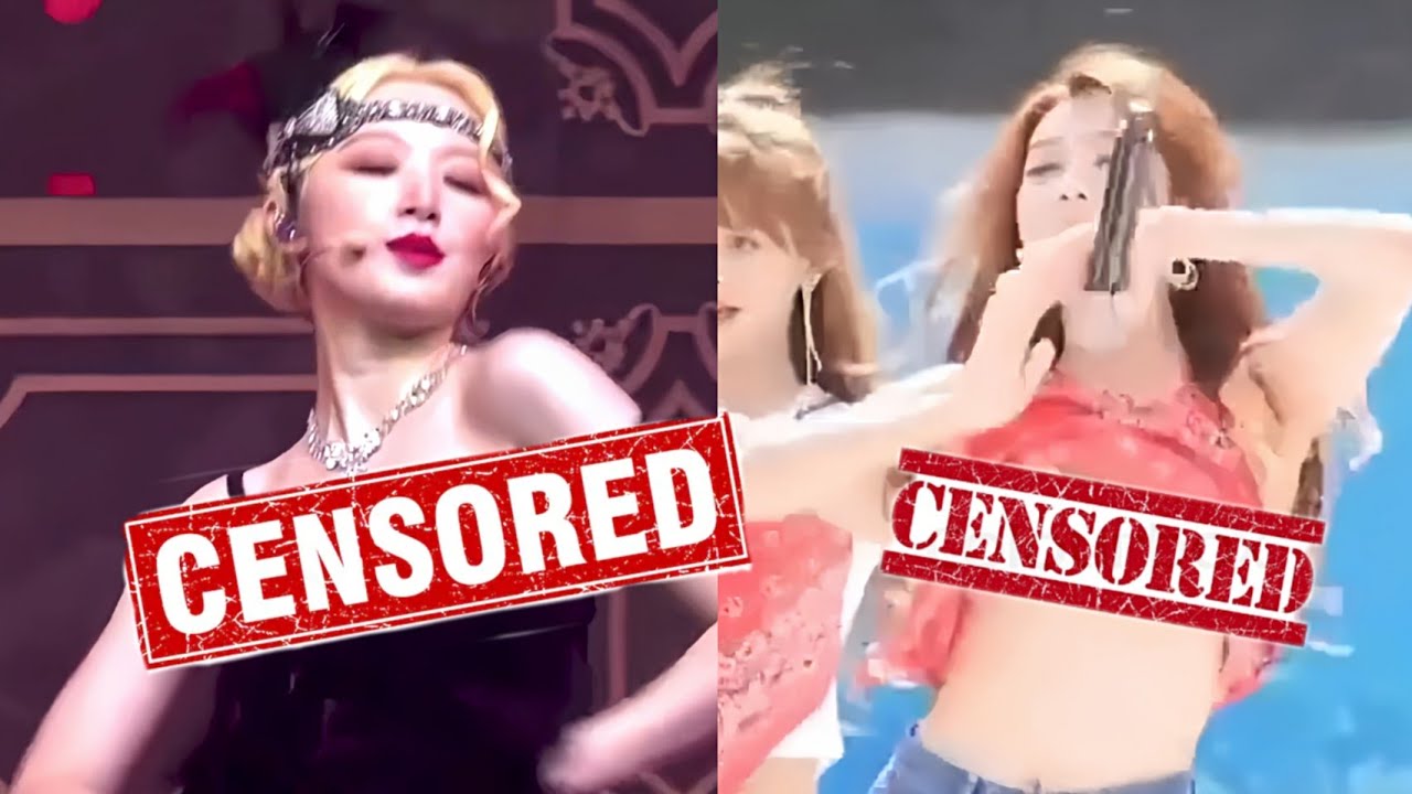 Most Embarrassing Female Kpop Idols Wardrobe Malfunctions