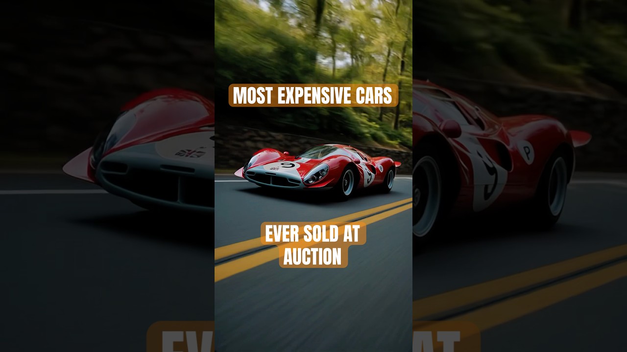 Most Expensive Cars Ever Sold at Auction #mostexpensivecar #mercedes #ferrari #astonmartin