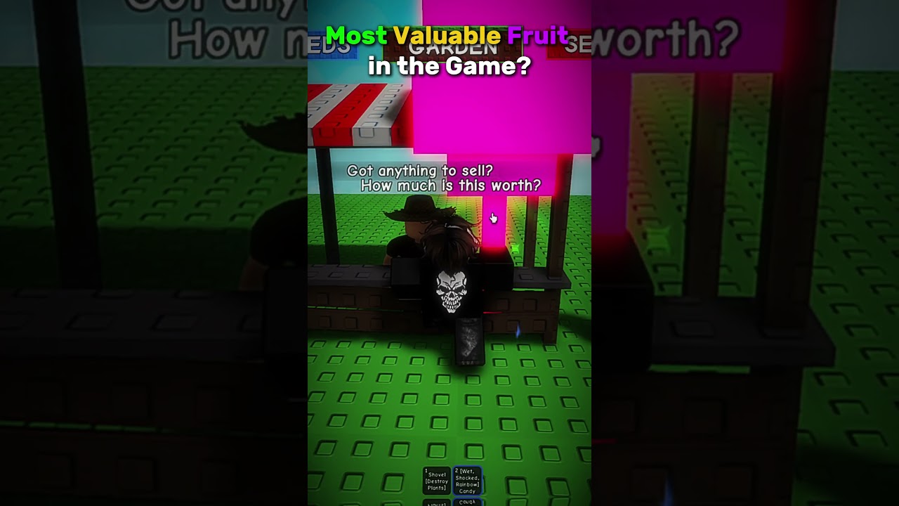 Most Valuable Plant in Grow a Garden?! 💀💀💀 Worth BILLIONS?! 🔥 #roblox #growagarden #money