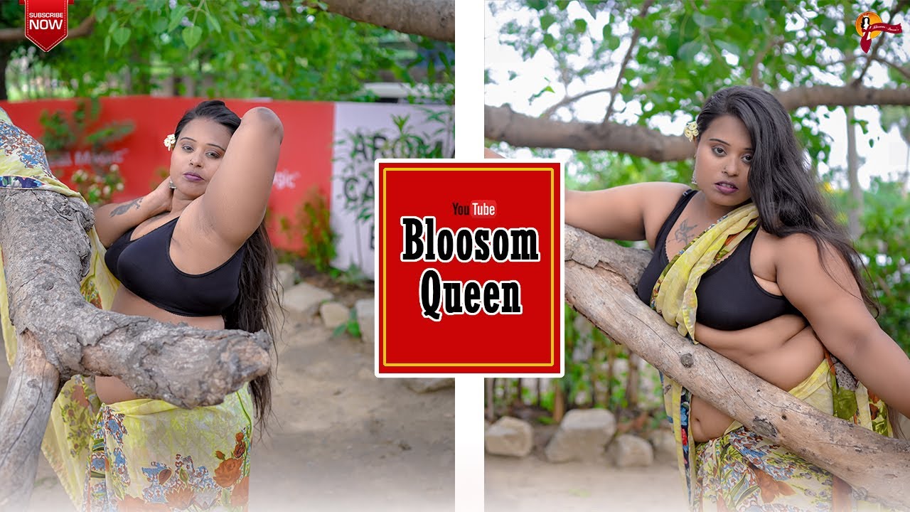 Moumita | Hot & Sexy Saree Queen | Outdoor Saree Fashion Vlog | Bong Saree Sundori | Bloosom Queen