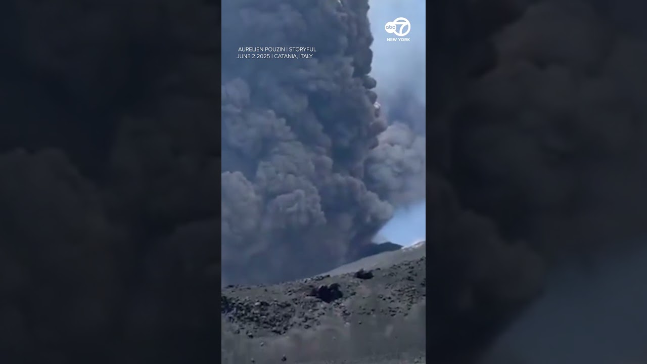 Mount Etna eruption sends people scrambling