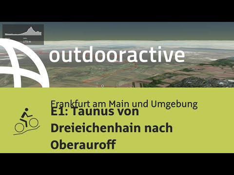 Mountainbike-tour in Frankfurt am Main und Umgebung: E1: Taunus von Dreieichenhain nach Oberauroff