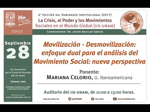 Movilización- Desmovilización: Enfoque dual para el análisis del movimiento social