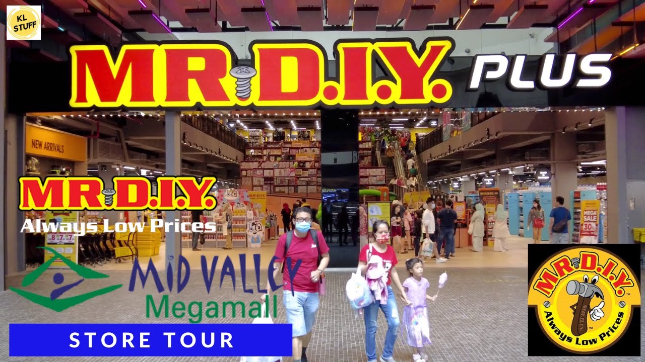 MR D.I.Y PLUS @ Mid Valley Megamall, Kuala Lumpur