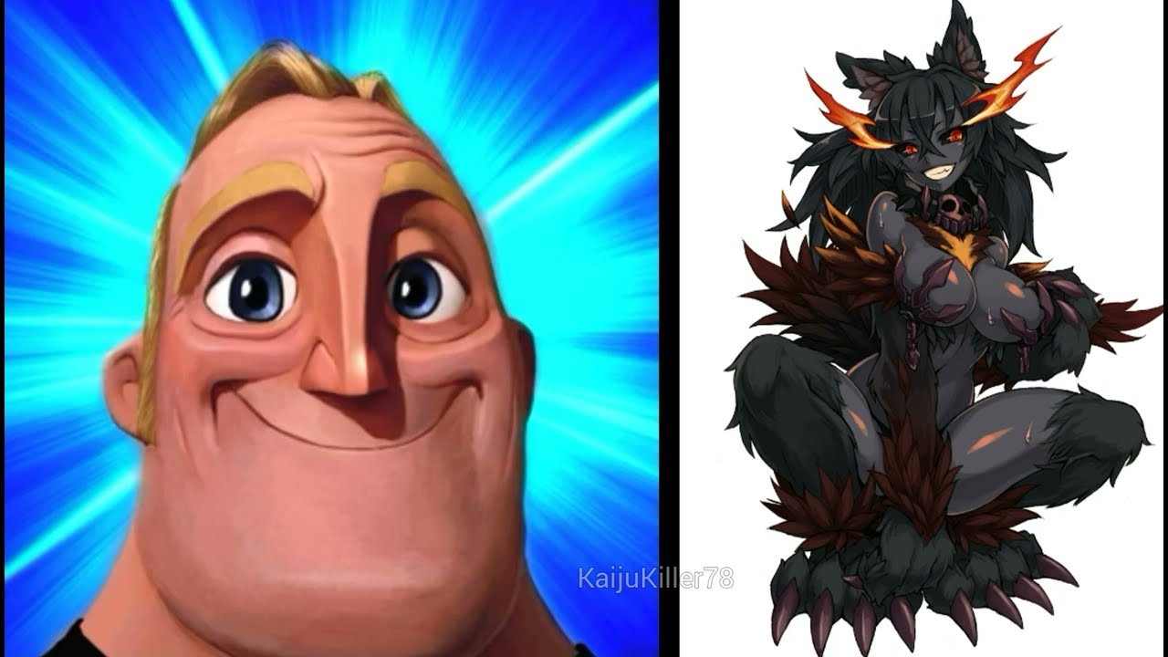 Mr. Incredible becoming Canny (Monster Girl Encyclopedia Edition)