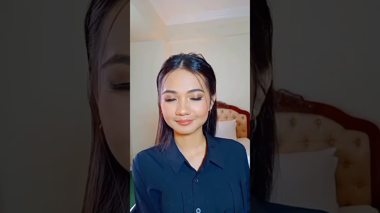 Ms Danielle Makeup for Filipiñana theme #shortvideo  #shorts #beauty #morena #makeupwoldwide