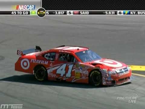 MT89 NASCAR Nextel Cup 2007 Infineon Race Sorenson crashes
