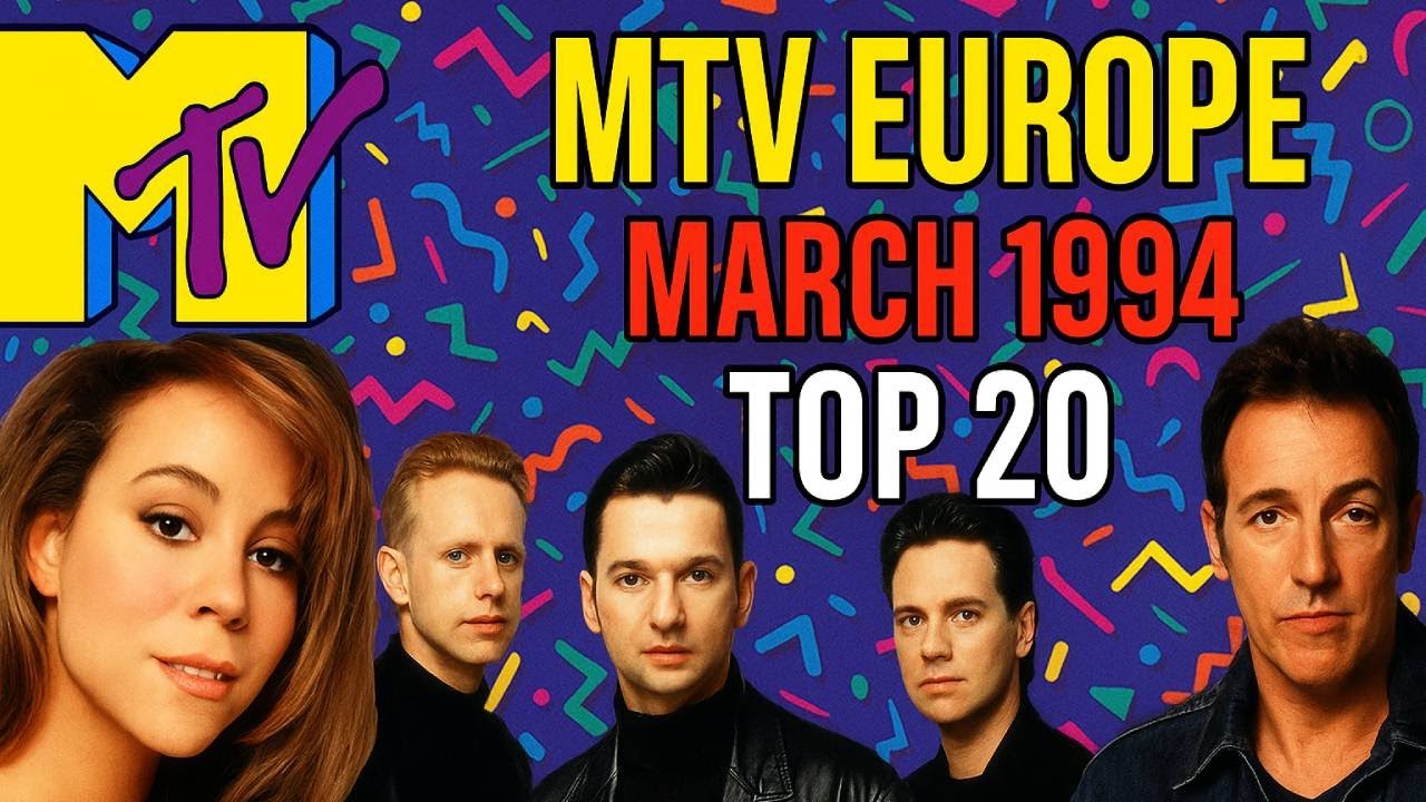 MTV EUROPE 🇪🇺 TOP 20 – March 1994 🔥 | The Biggest Hits of the Month!
