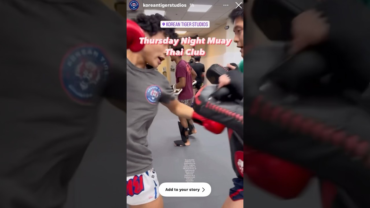 Muay Thai Padwork at KTS #muaythai #kickboxing #martialarts
