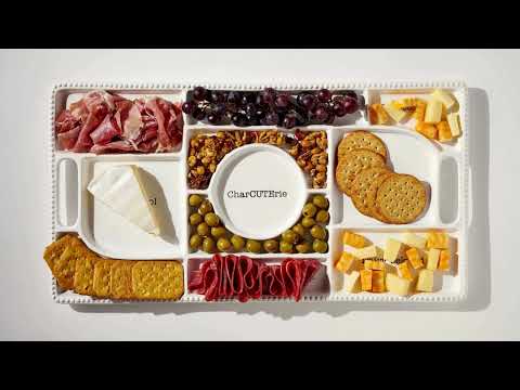 Mud Pie Ceramic Charcuterie Board