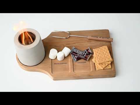 Mud Pie S'more Roasting Board
