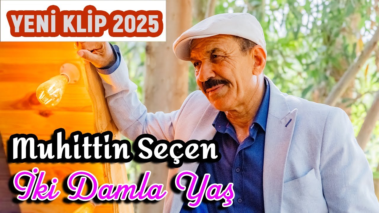 MUHİTTİN SEÇEN İKİ DAMLA YAŞ KLİP #arabesk