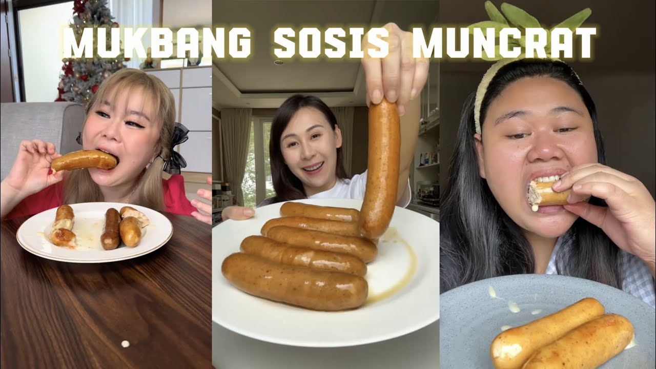 MUKBANG SOSIS MUNCRAT 🤤😋  ||
